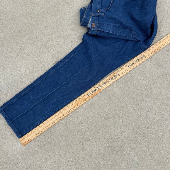 Y2K Wrangler 14MWZG Women's Cowboy Cut Slim Fit Blue Jeans 13x32 - Picture 10 of 10